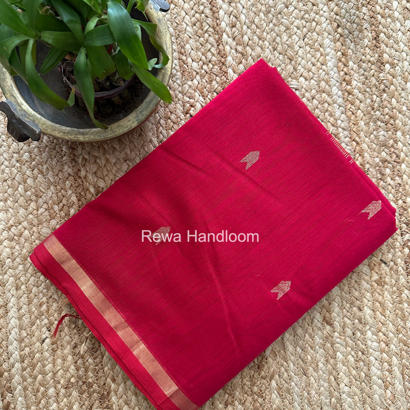 Rani Pink V Butti Maheshwari Saree VBS066