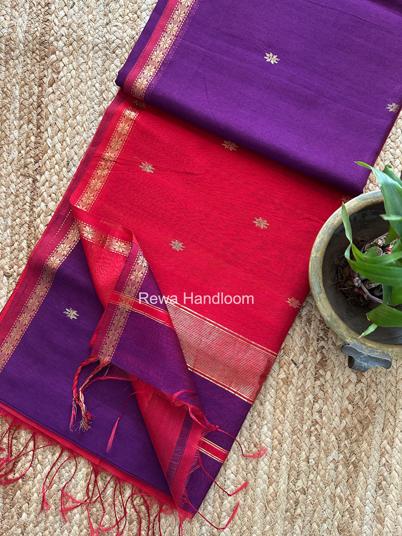 Star Butti Maheshwari Saree
