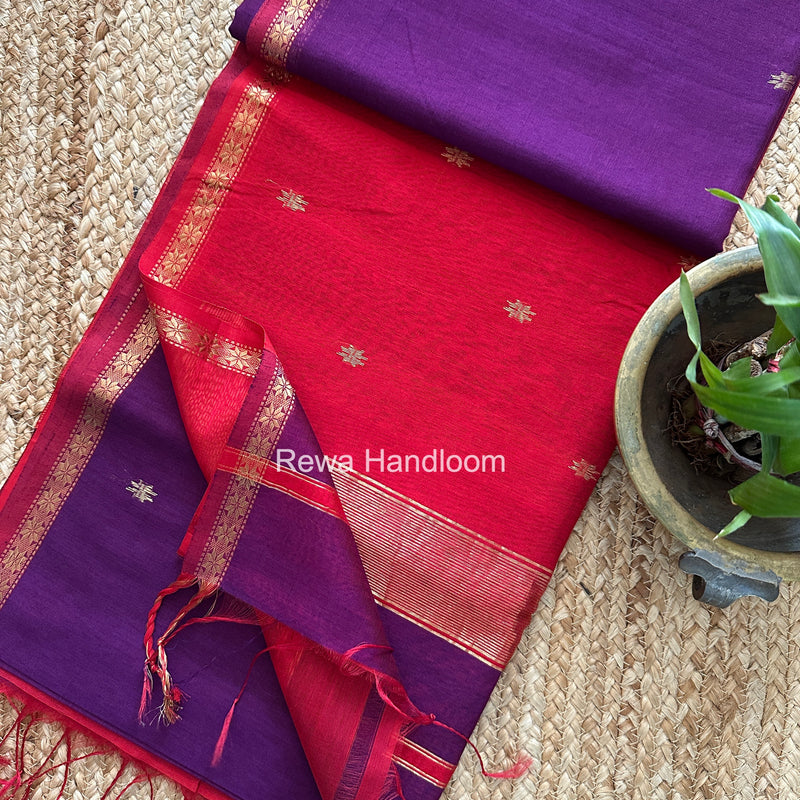 Star Butti Maheshwari Saree