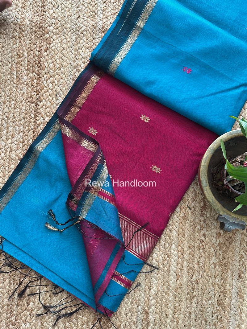 Star Butti Maheshwari Saree