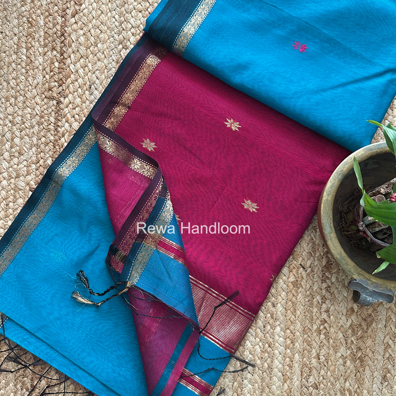 Star Butti Maheshwari Saree