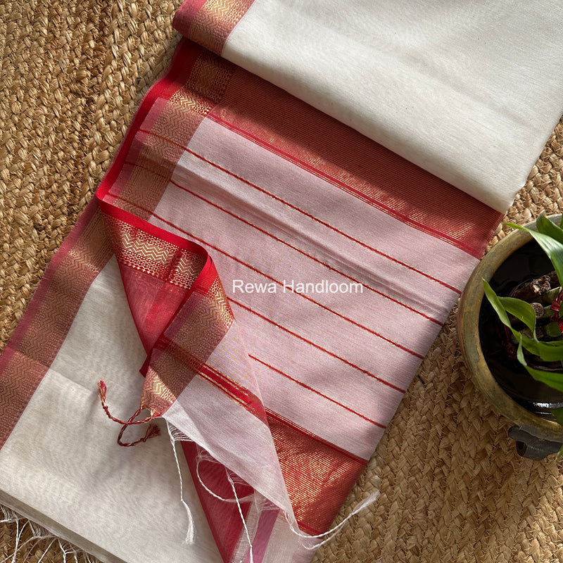 Maheshwari Rewa Lehar Saree