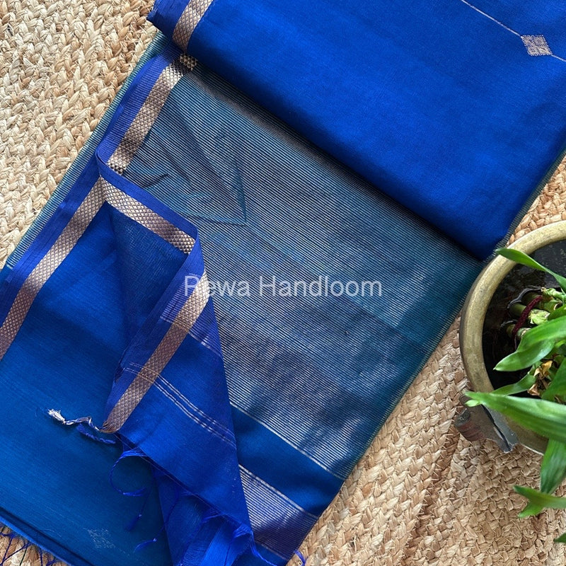  Zari Butti Maheshwari Saree