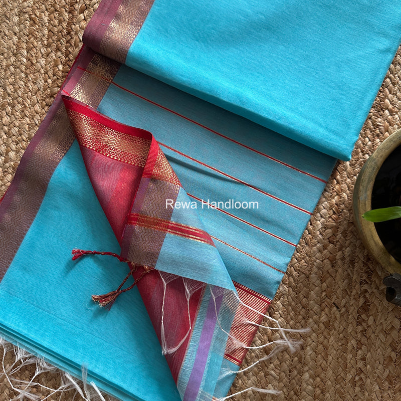 Maheshwari Rewa Lehar Saree