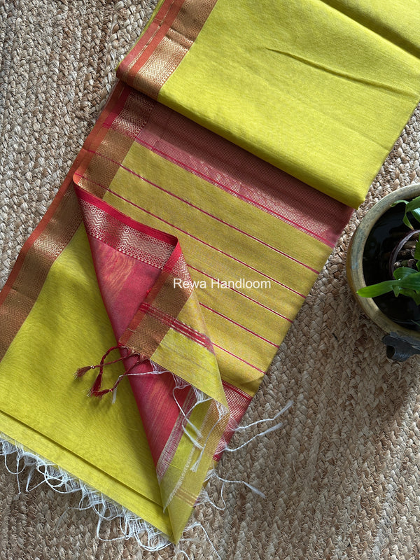 Maheshwari Rewa Lehar Saree
