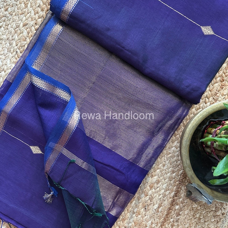  Zari Butti Maheshwari Saree