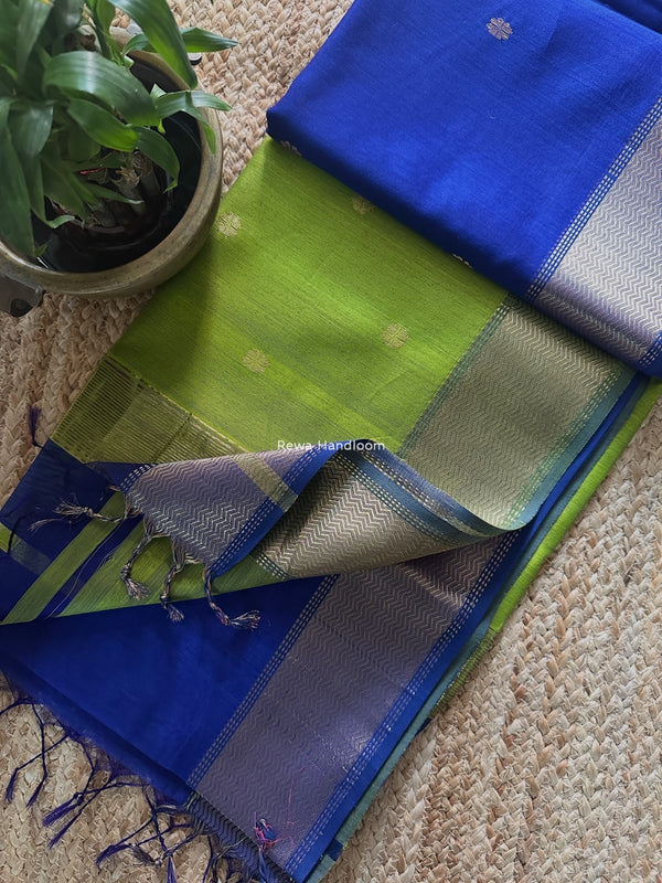 Maheshwari Flower Butti Saree 