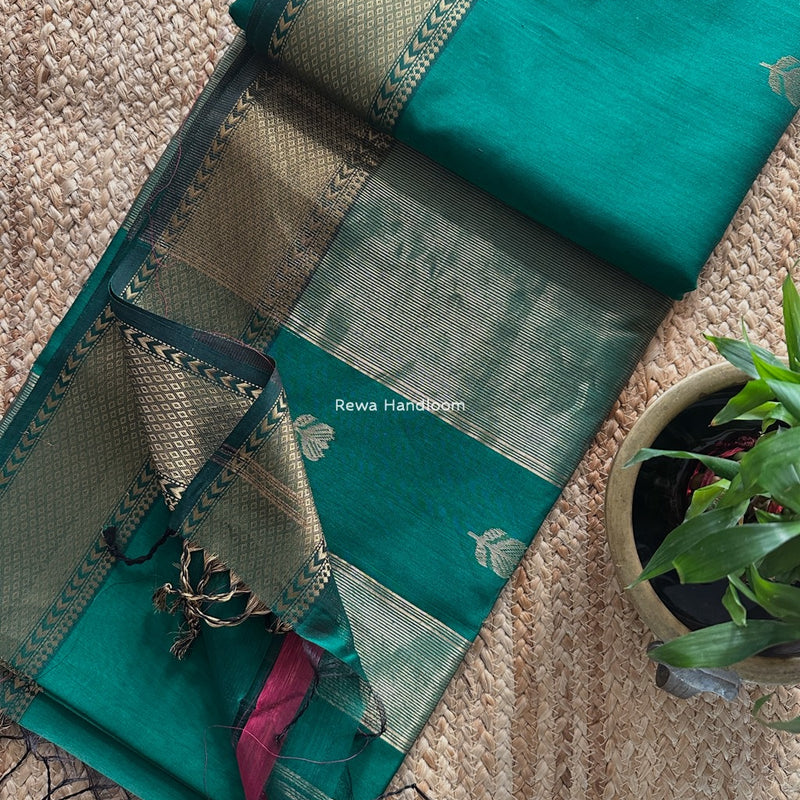 Maheshwari Lotus Butta Saree