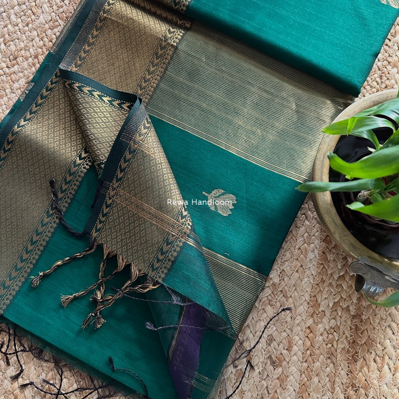Maheshwari Lotus Butta Saree