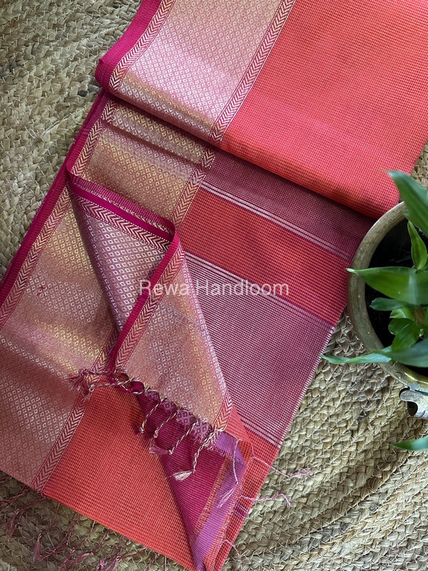 Exclusive Maheshwari Tissue Silk Saree