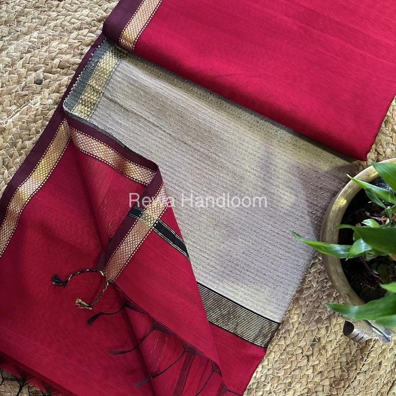 Maheshwari Gichha Pallu Saree