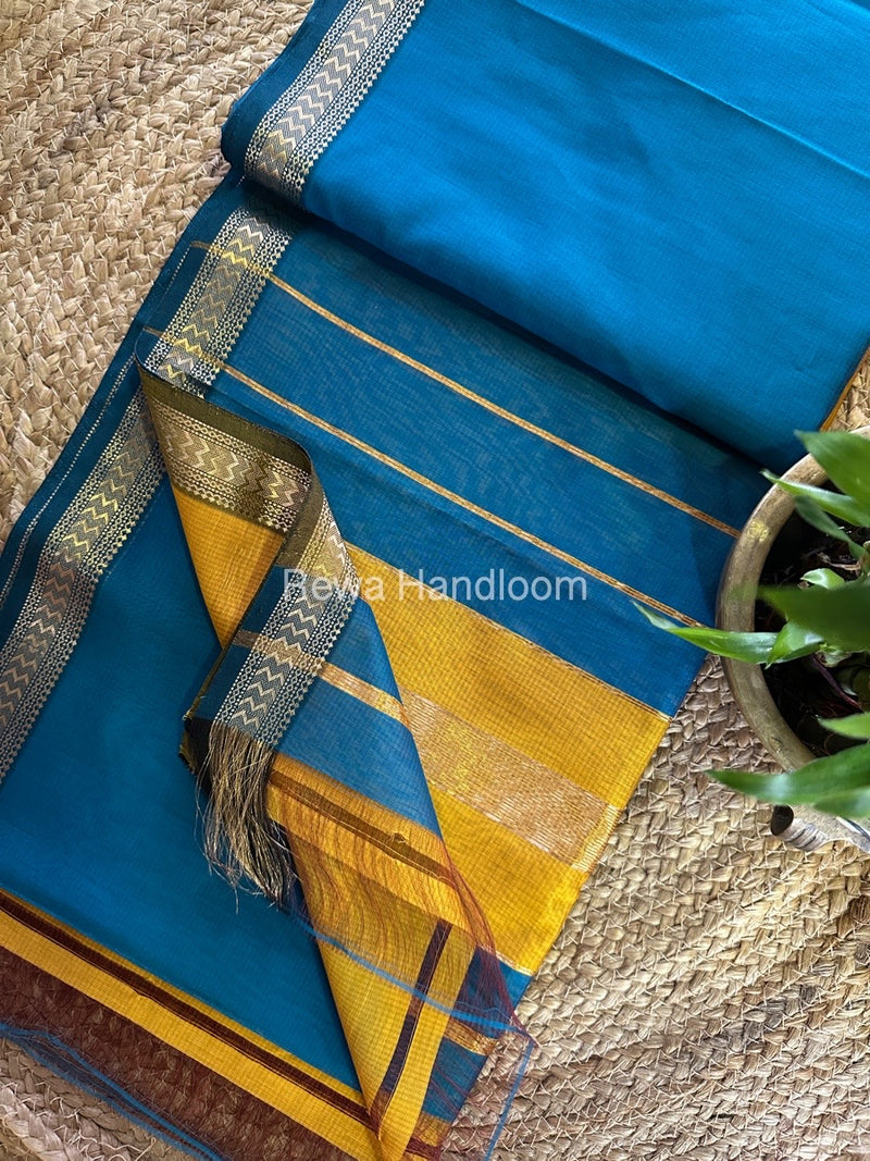 Maheshwari Rasta Lehar Saree