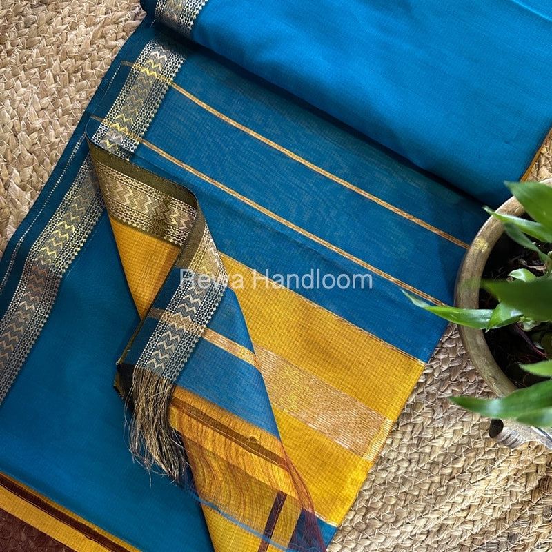 Maheshwari Rasta Lehar Saree