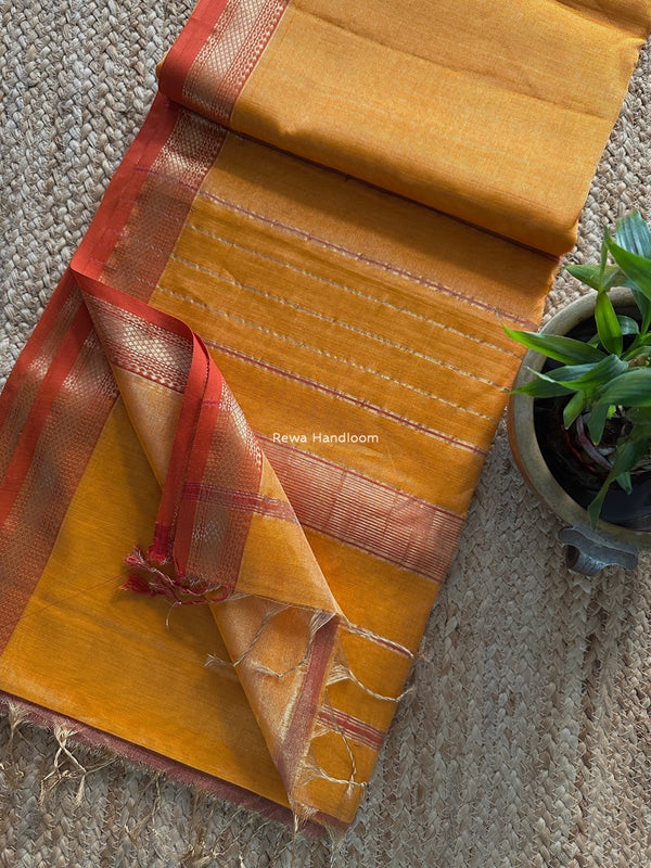 Maheshwari Tissue Silk Saree