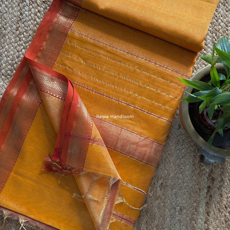 Maheshwari Tissue Silk Saree
