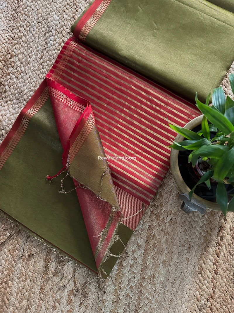 Maheshwari Tissue Silk Saree