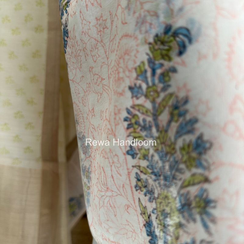 Maheshwari Top-Dupatta