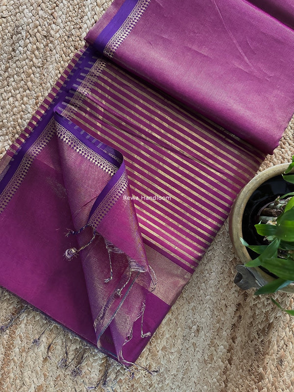 Maheshwari Tissue Silk Saree