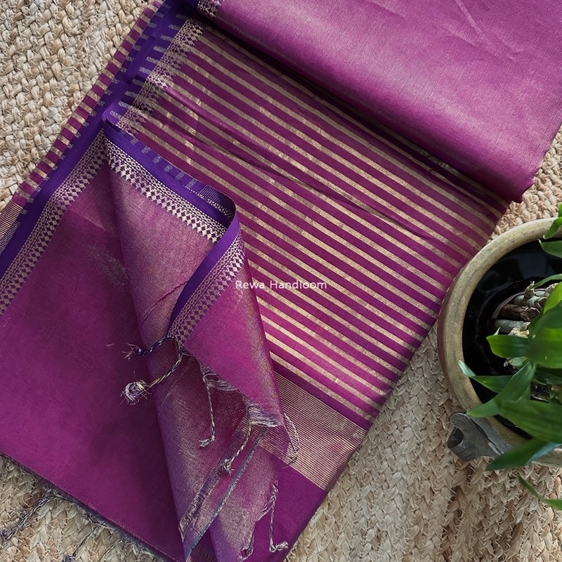 Maheshwari Tissue Silk Saree