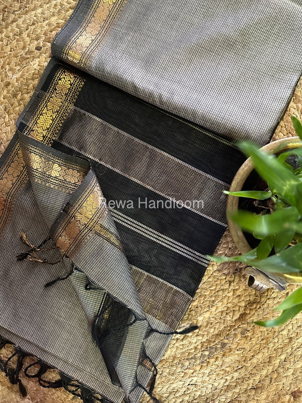 Maheshwari Garbha Reshami Silk Saree