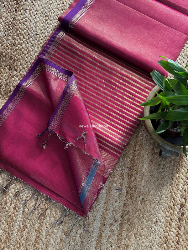 Maheshwari Tissue Silk Saree