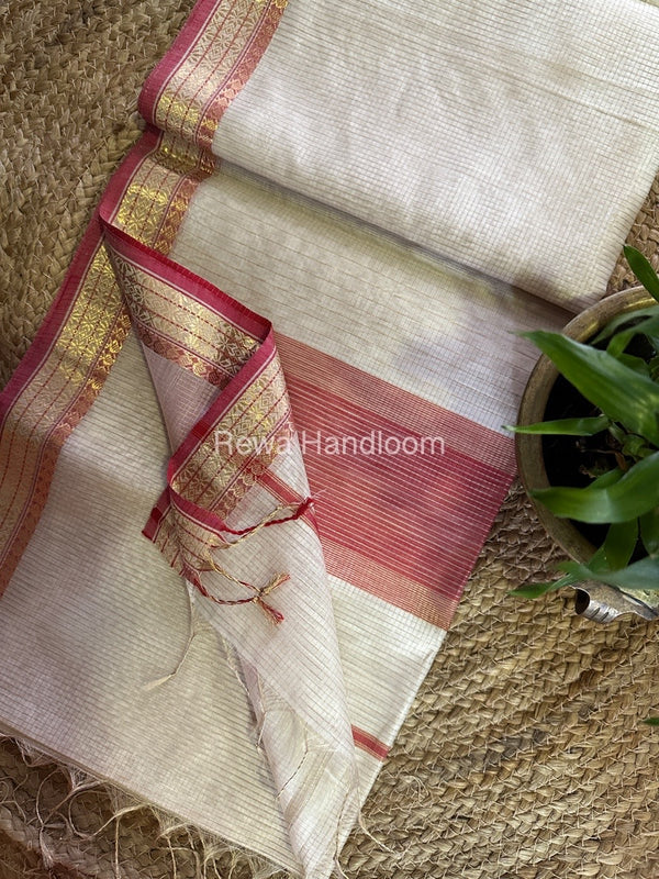 Maheshwari Tissue Silk Saree