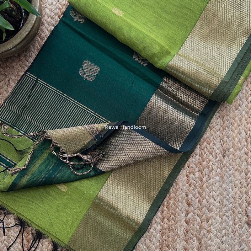 Maheshwari Lotus Butta Saree 