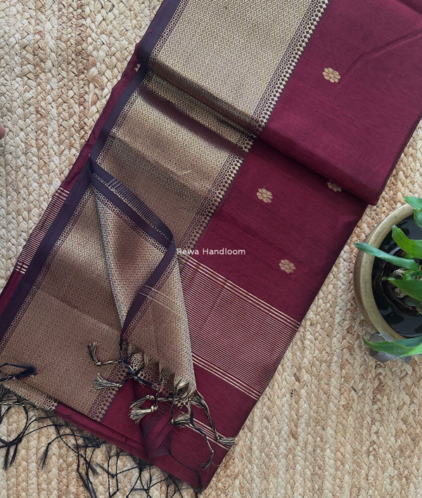 Maheshwari  Flower Skirt Butti Saree