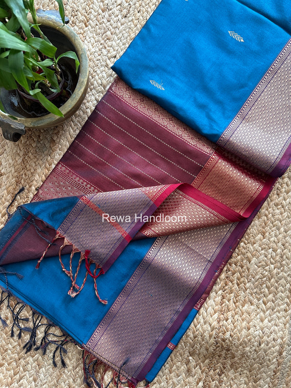 Maheshwari Pure Silk Saree