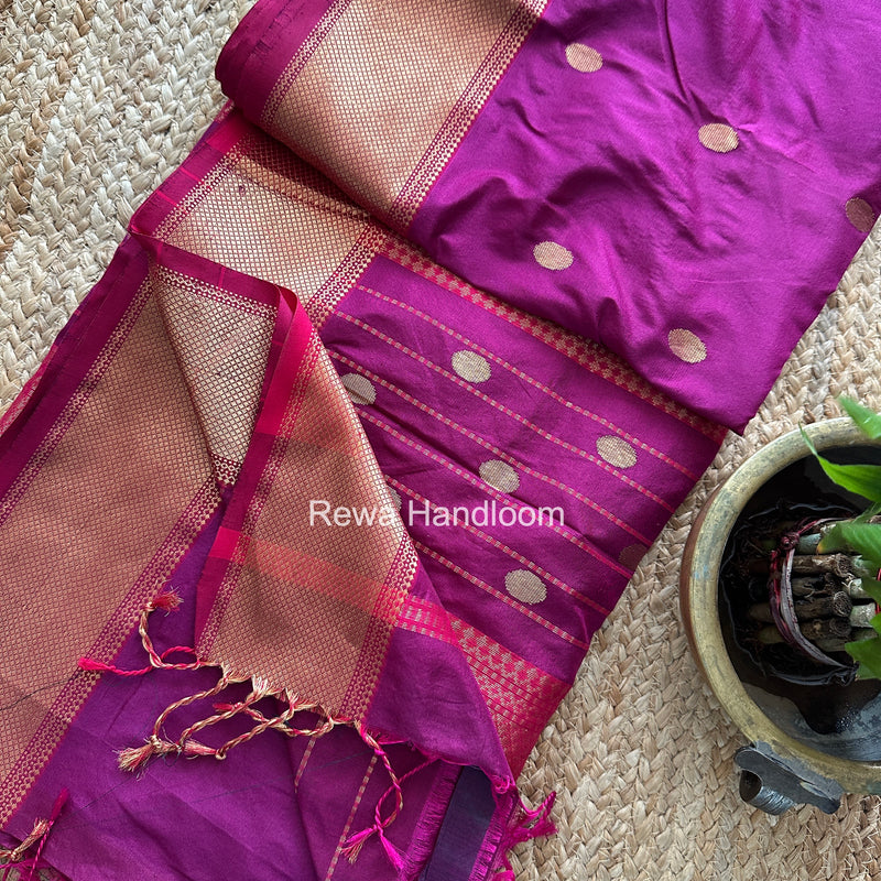 Maheshwari Pure Silk Saree