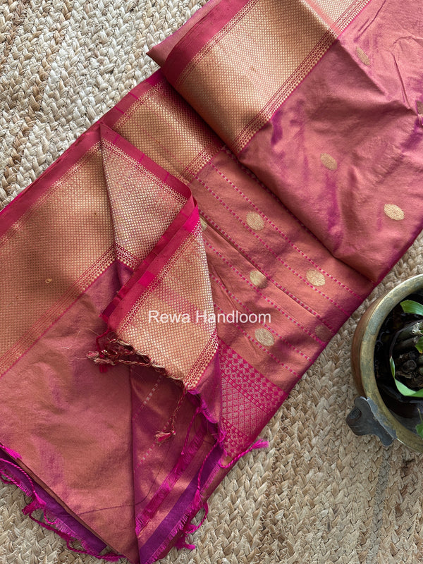 Maheshwari Pure Silk Saree