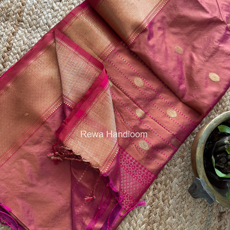 Maheshwari Pure Silk Saree