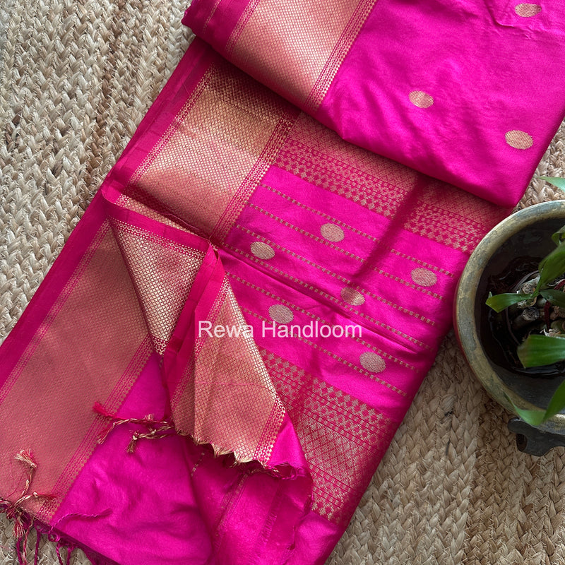 Maheshwari Pure Silk Saree