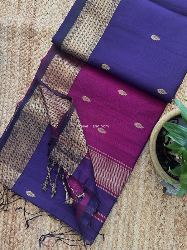 Maheshwari Flower Butti Saree