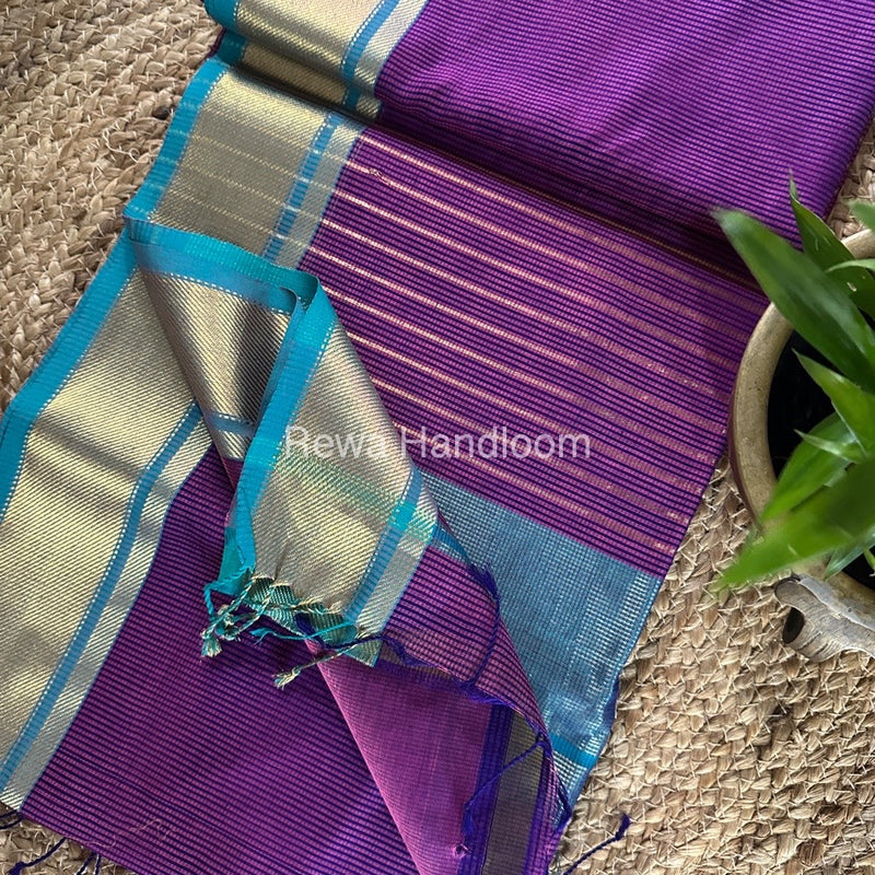 Maheswari Self Checks Saree