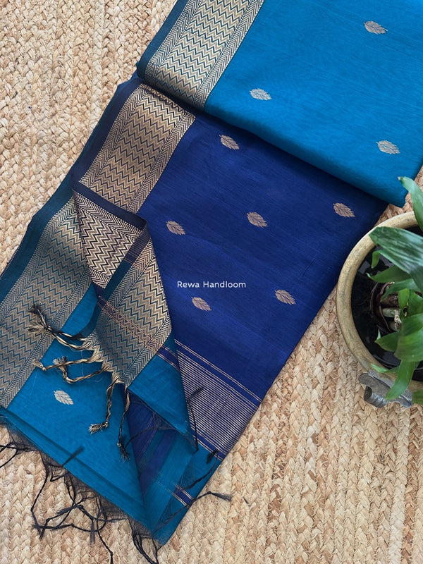 Maheshwari Flower Butti Saree