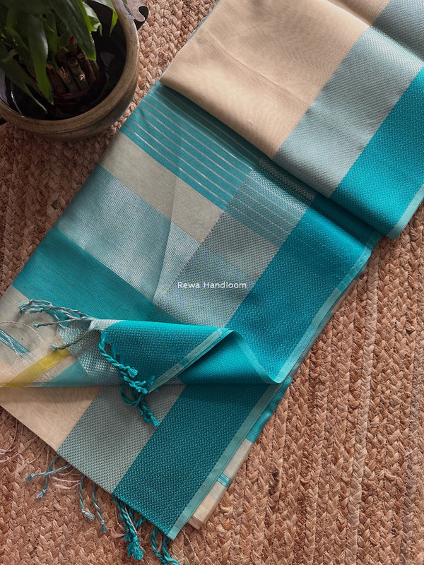 Maheshwari Resham Thread Border Saree