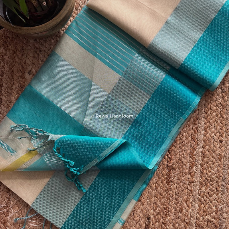 Maheshwari Resham Thread Border Saree