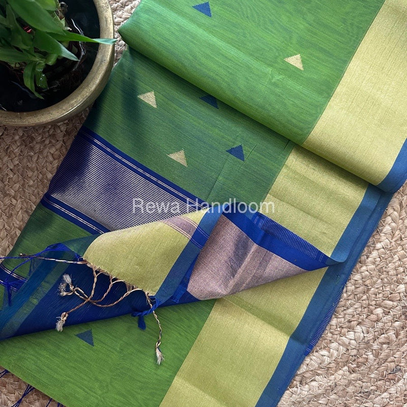 Zari Butti Maheshwari Saree