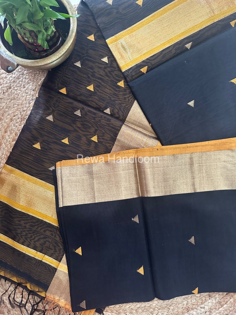 Zari Butti Maheshwari Saree