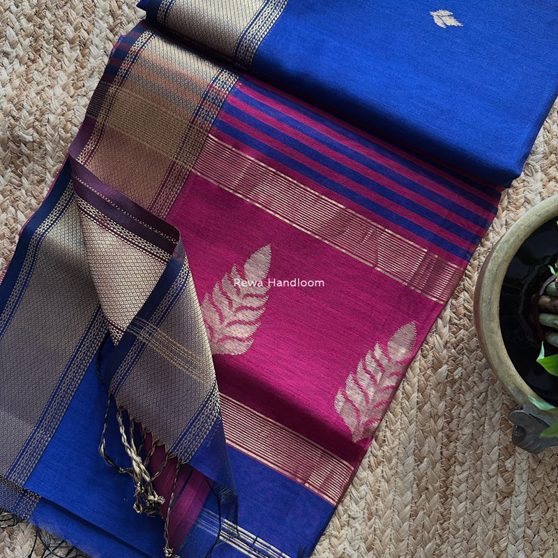 Maheshwari Butta Pallu Saree