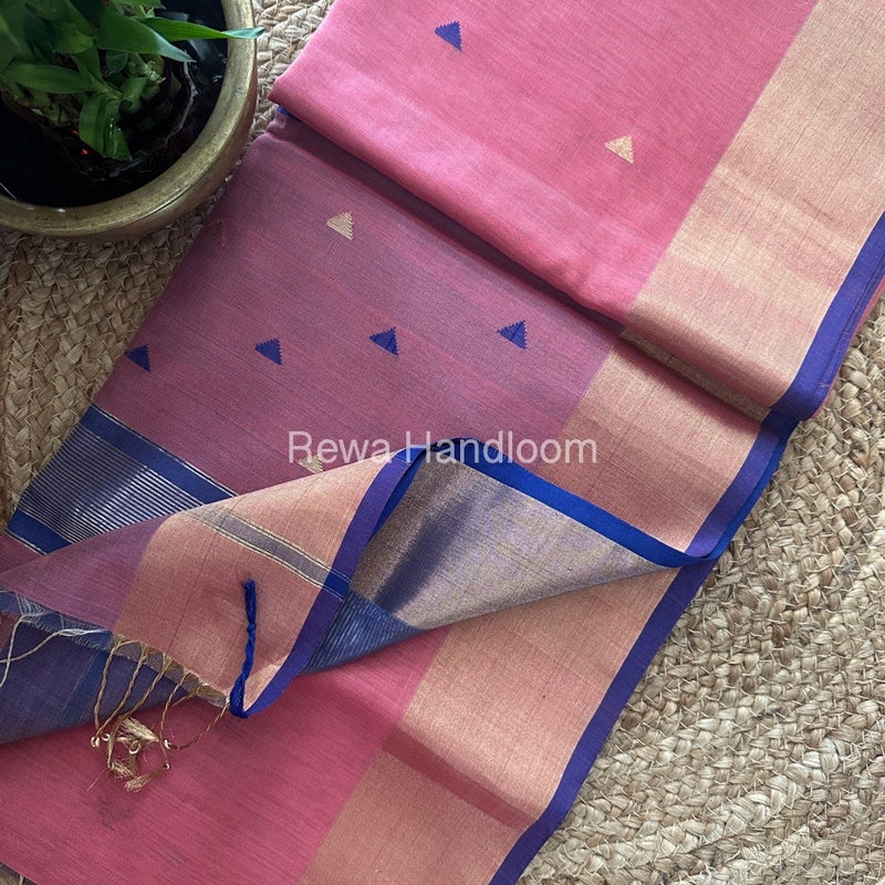 Zari Butti Maheshwari Saree