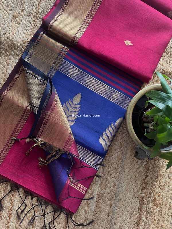 Maheshwari Butta Pallu Saree