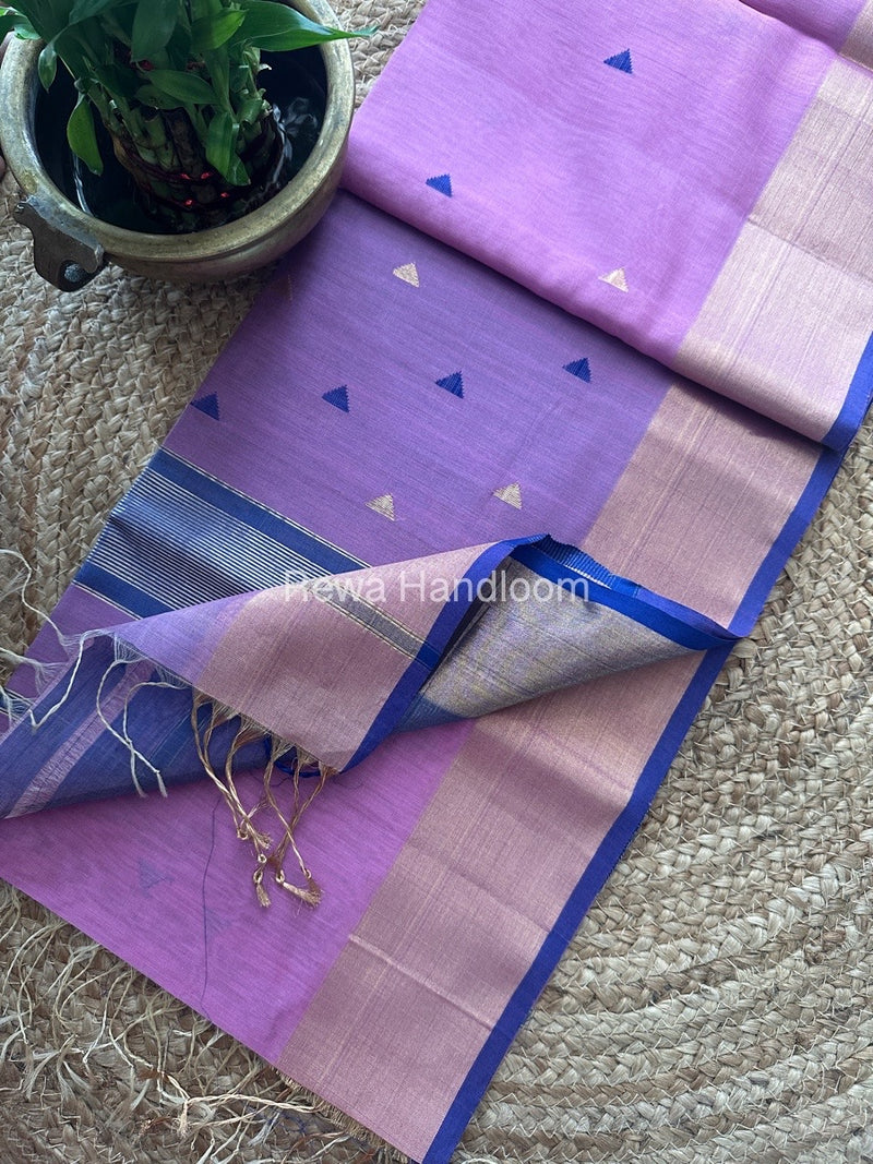 Zari Butti Maheshwari Saree