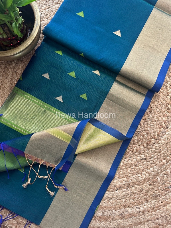 Zari Butti Maheshwari Saree