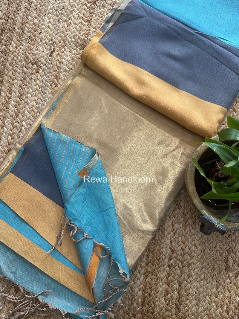 Exclusive Maheshwari Four Paddle Weaving Saree