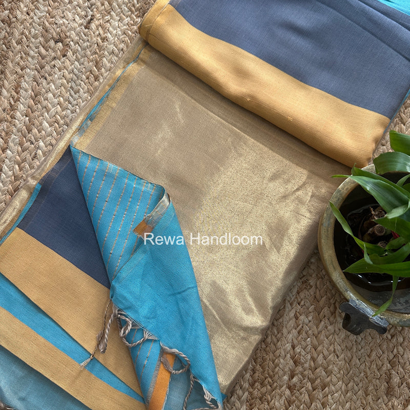 Exclusive Maheshwari Four Paddle Weaving Saree