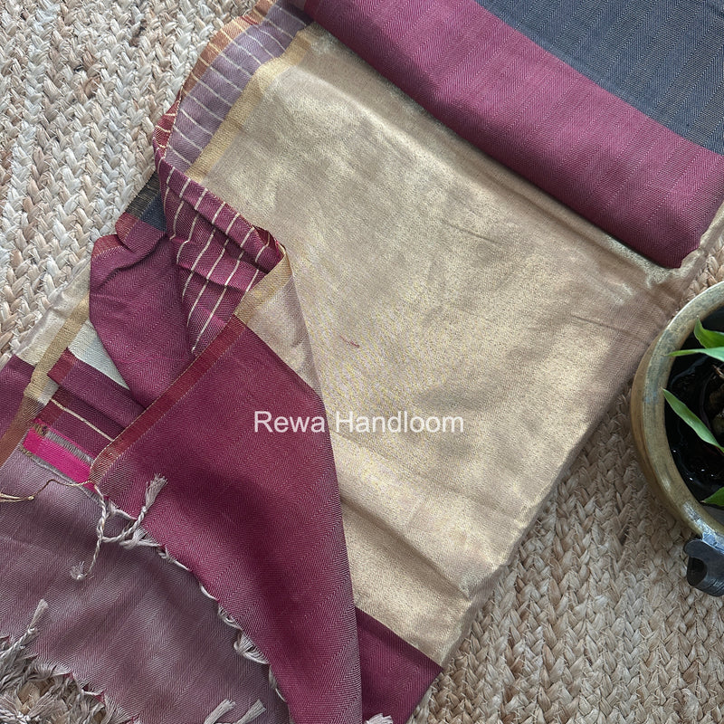 Exclusive Maheshwari Four Paddle Weaving Saree