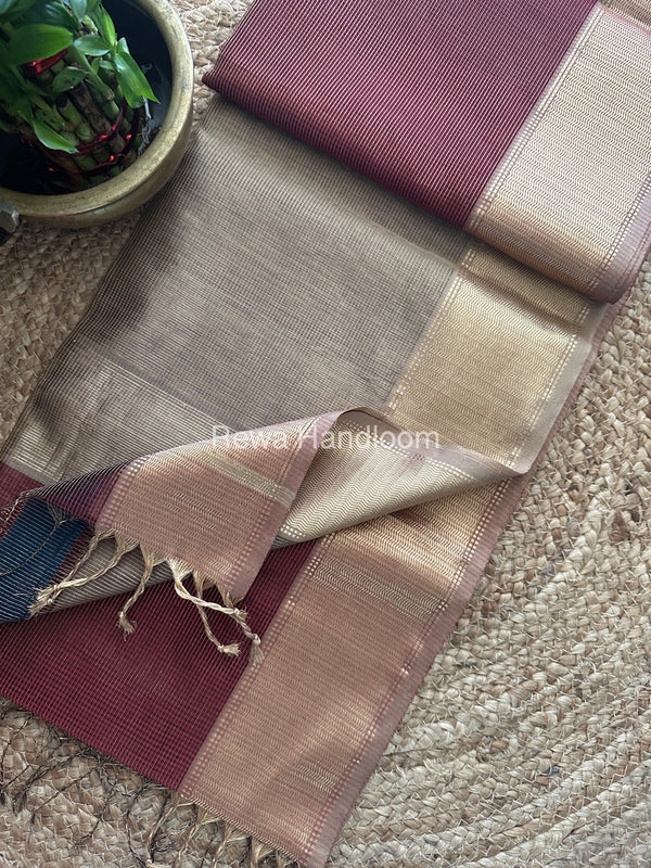 Maheshwari Tissue Silk Saree