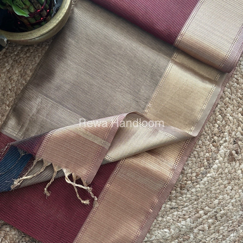 Maheshwari Tissue Silk Saree